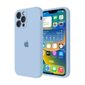 iPhone Camera Protection Silicone Case (Sky Blue)