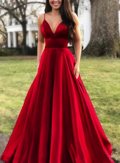 Summer Women Clothing Sexy V neck Dress Sling Solid Color Sleeveless Evening Dress