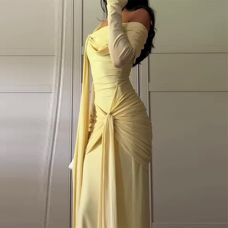 Homemade Women Clothing Fashionable Casual Classic Knitted Dress