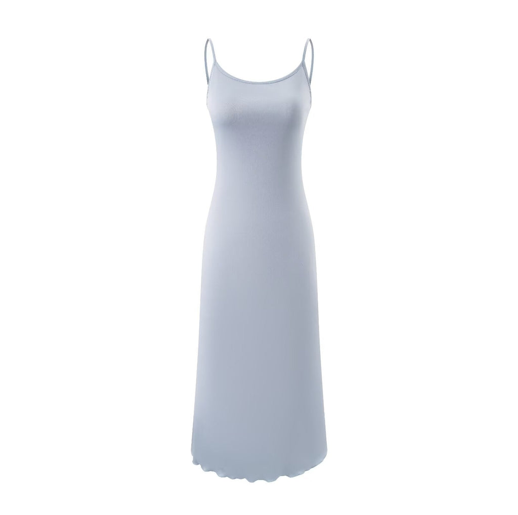 Summer Casual Sexy Micro Stretch Long Sleeve Waist Slimming Figure Dress