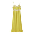 Women Clothing Summer Lace Sling Midi Dress