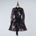 Women Dress Printed Shirt Short Dress Fairy Dress