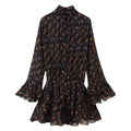 Women Clothing Western Floral Print Seersucker Dress