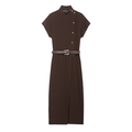 Women Clothing Top Product with Belt Dress