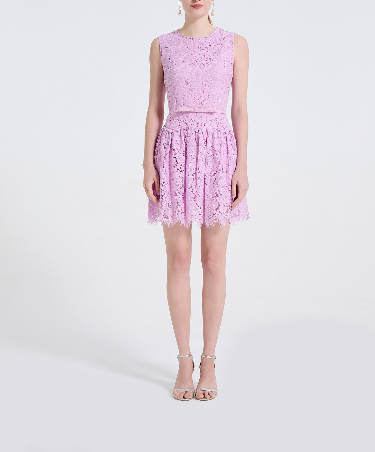 Women Lace Fitted Short Elegant Short Dress