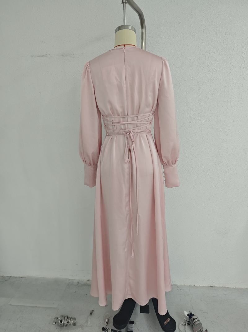 Women Clothing Autumn Elegant High End Long Sleeve Dress