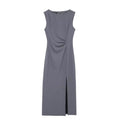 Women Clothing Slim Fit Midi Dress