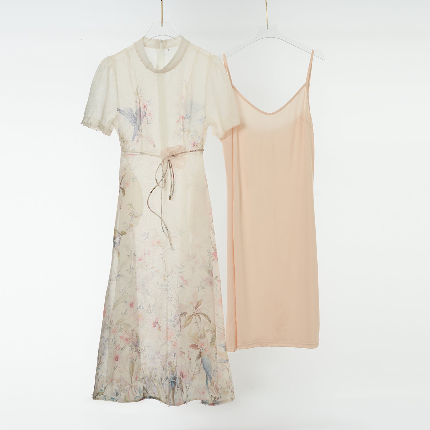 Women Short Sleeved Loose Fitting Dress Set