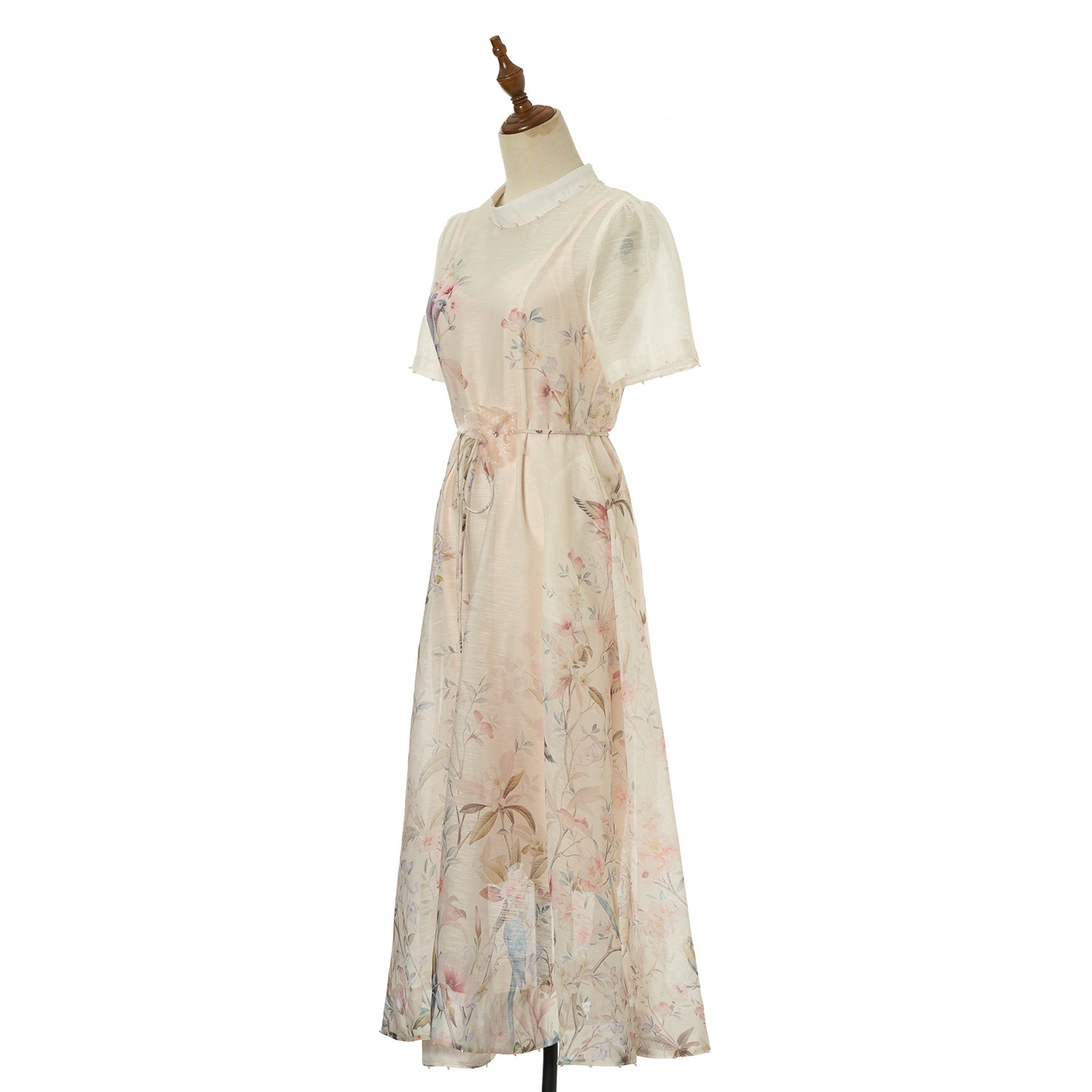 Women Short Sleeved Loose Fitting Dress Set