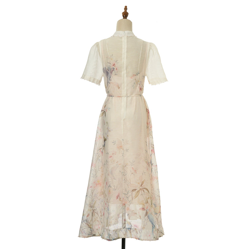 Women Short Sleeved Loose Fitting Dress Set
