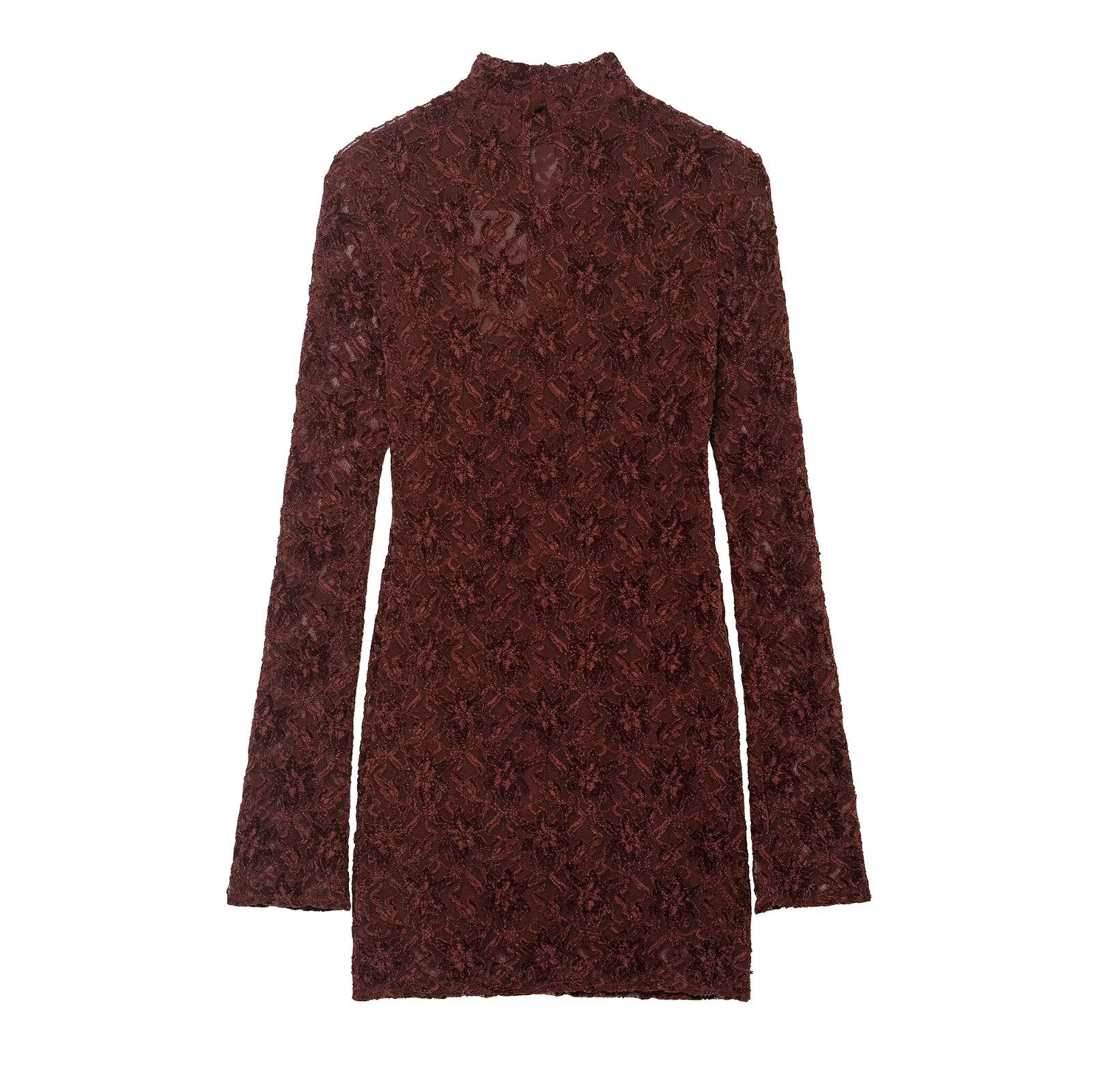 Soft Touch Lace Short Dress