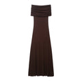 Summer Sense Cold Shoulder Knitted Dress