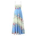 Women Clothing Summer Elegant Graceful Vacation Slimming Positioning Printed Dress