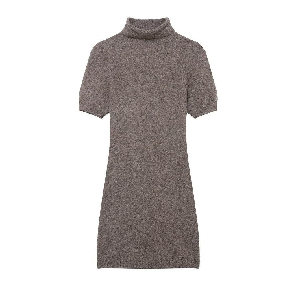 Women Clothing Spring Fashionable Knitted Mini Dress