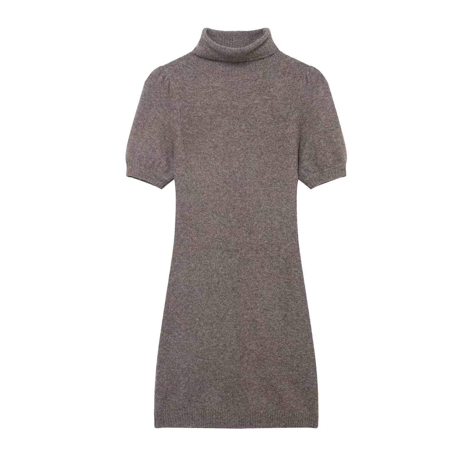 Women Clothing Spring Fashionable Knitted Mini Dress