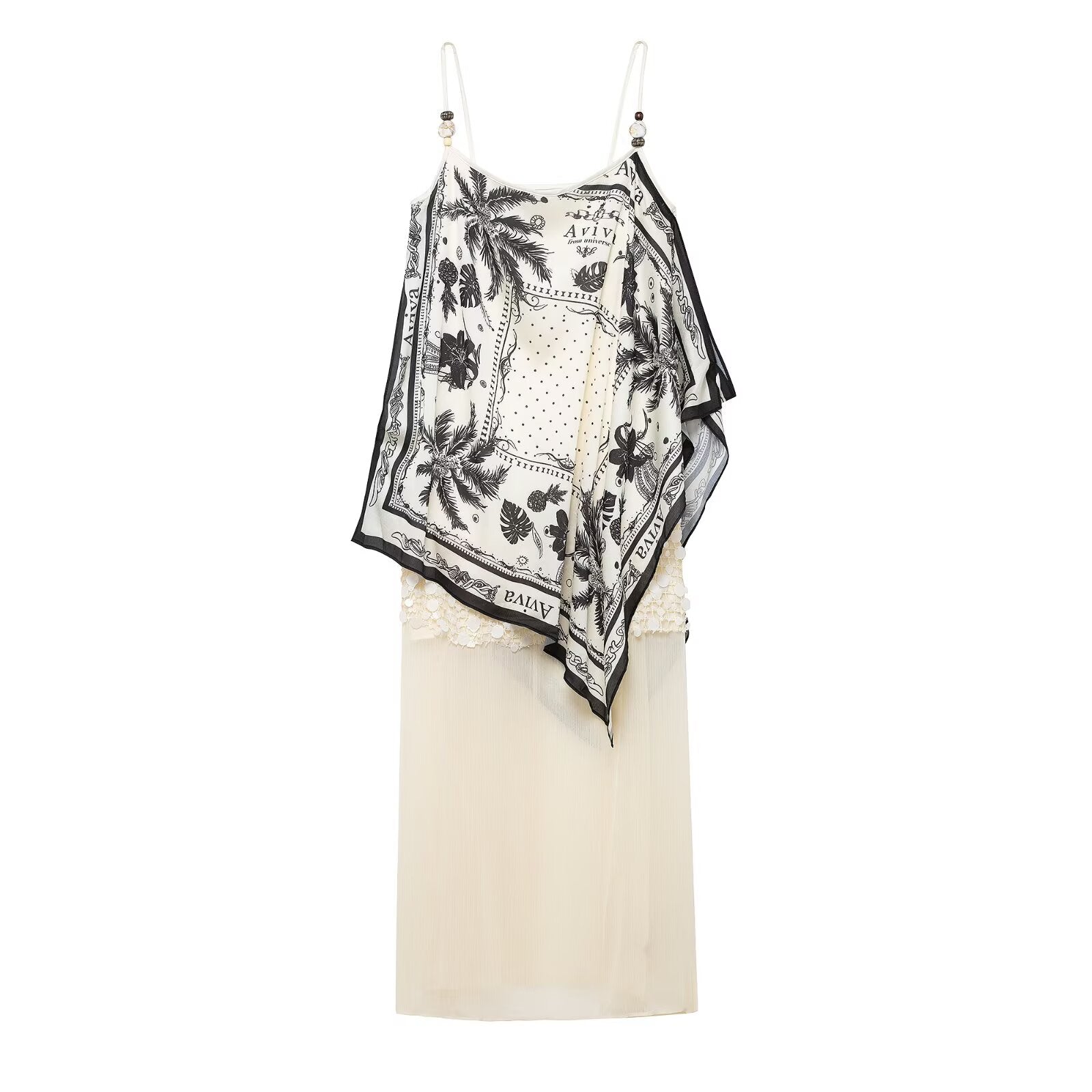 Women Clothing Western Classic All Match Sequin Printed Dress