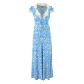 Women Elegant French Retro Elegant Cool Lace Stitching Dress