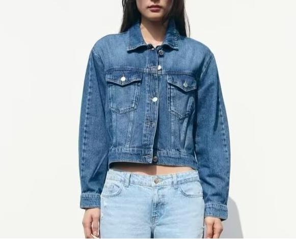 Autumn Winter Women Clothing Design Slimming Fashionable Casual Denim Jacket Coat Women