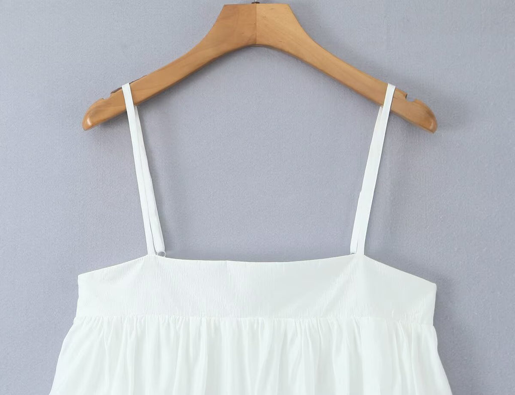 Sexy Backless Bud Sling Women Spring Slim Minority All Match Top