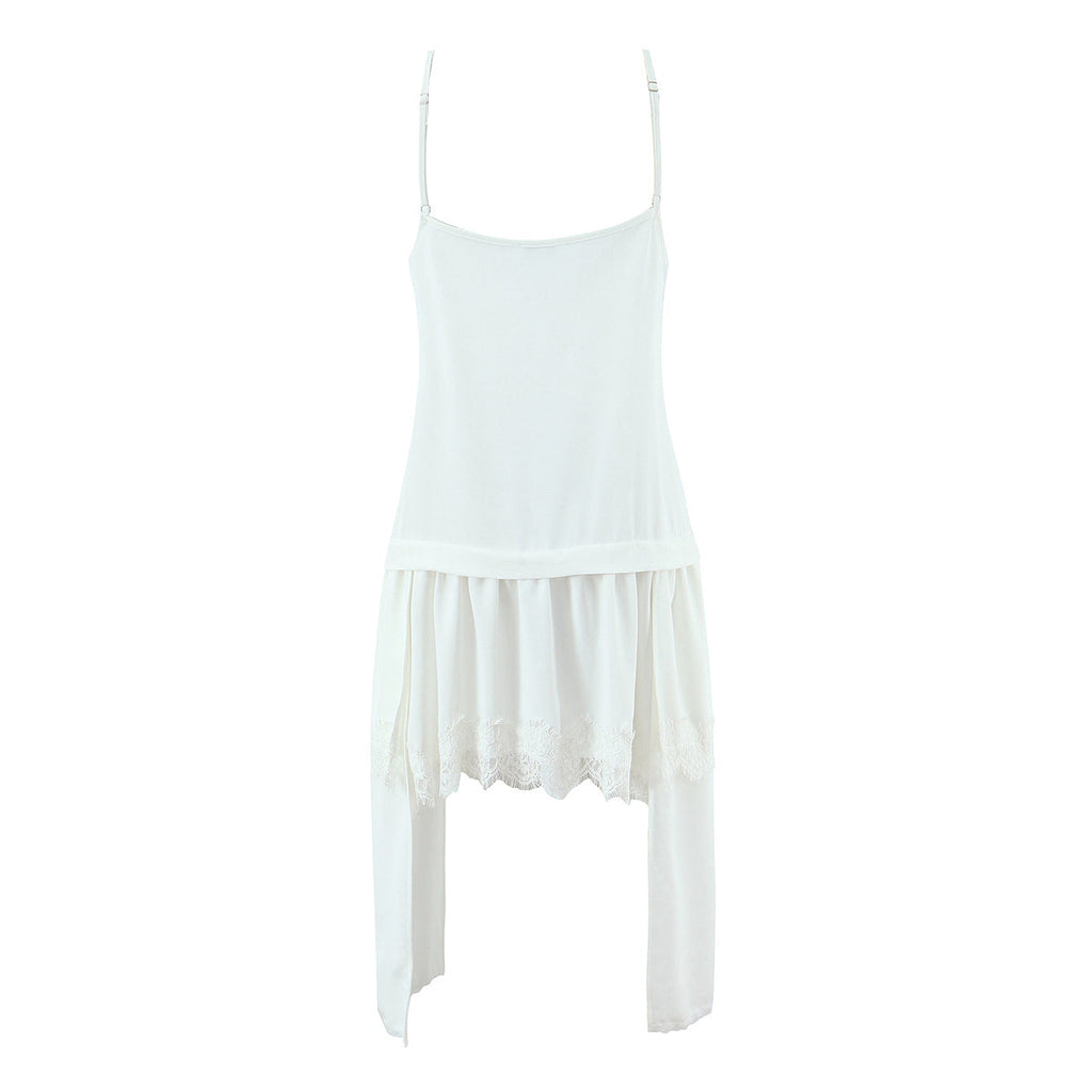 Women Clothing Autumn French Design Lace Decorative Dress