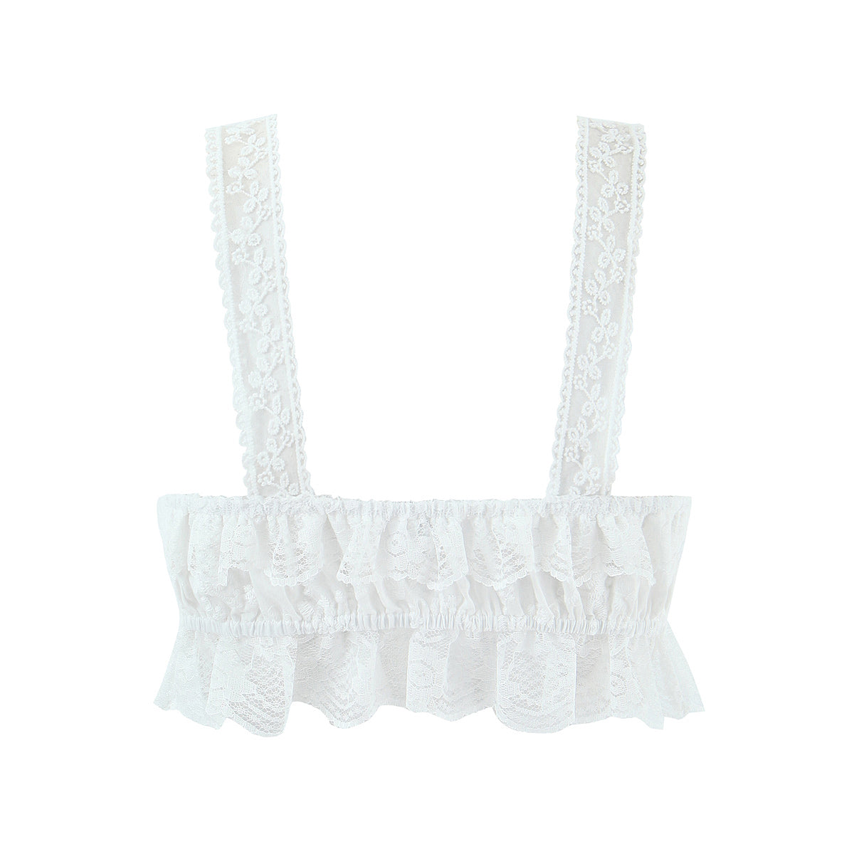 Women Holiday French Lace Overall Skirt Set