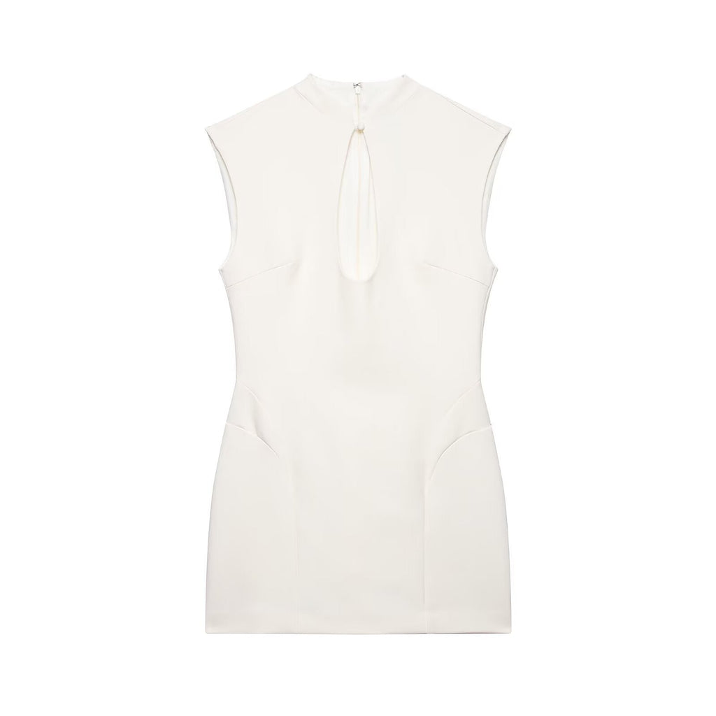 Women Clothing Western Fluffy Mini Dress
