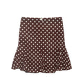 Women Clothing Summer Casual Lace Bow Polka Dot Skirt Women
