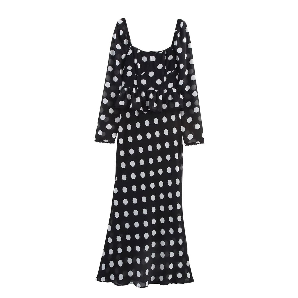 Summer Women Clothing Refined Stylish off Shoulder Refined Handmade Lace Fishtail Dress