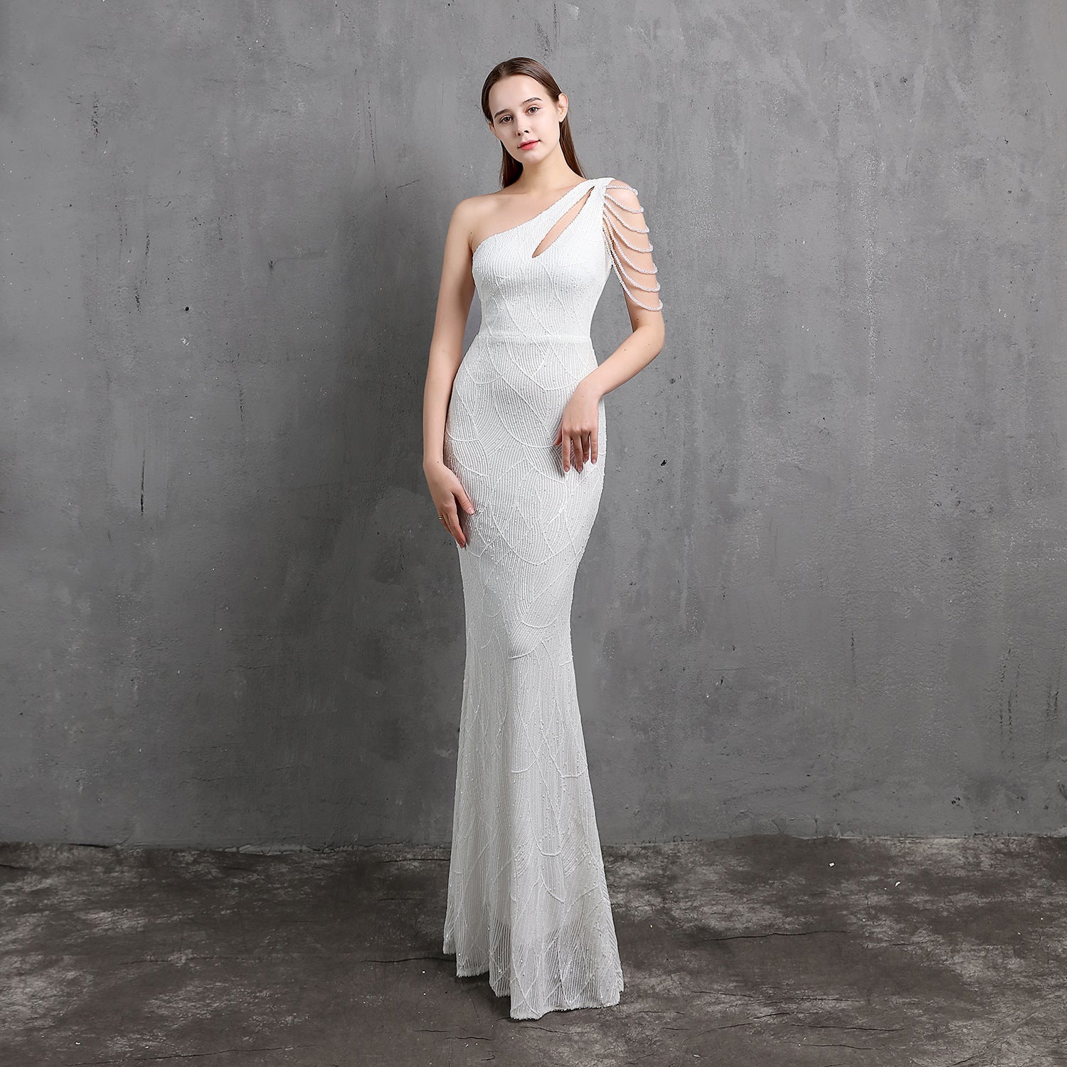Party Formal Cocktail Dress Fairy Dream Socialite Gathering Party Evening Dress Sexy Long Slimming Toast Dress Bride