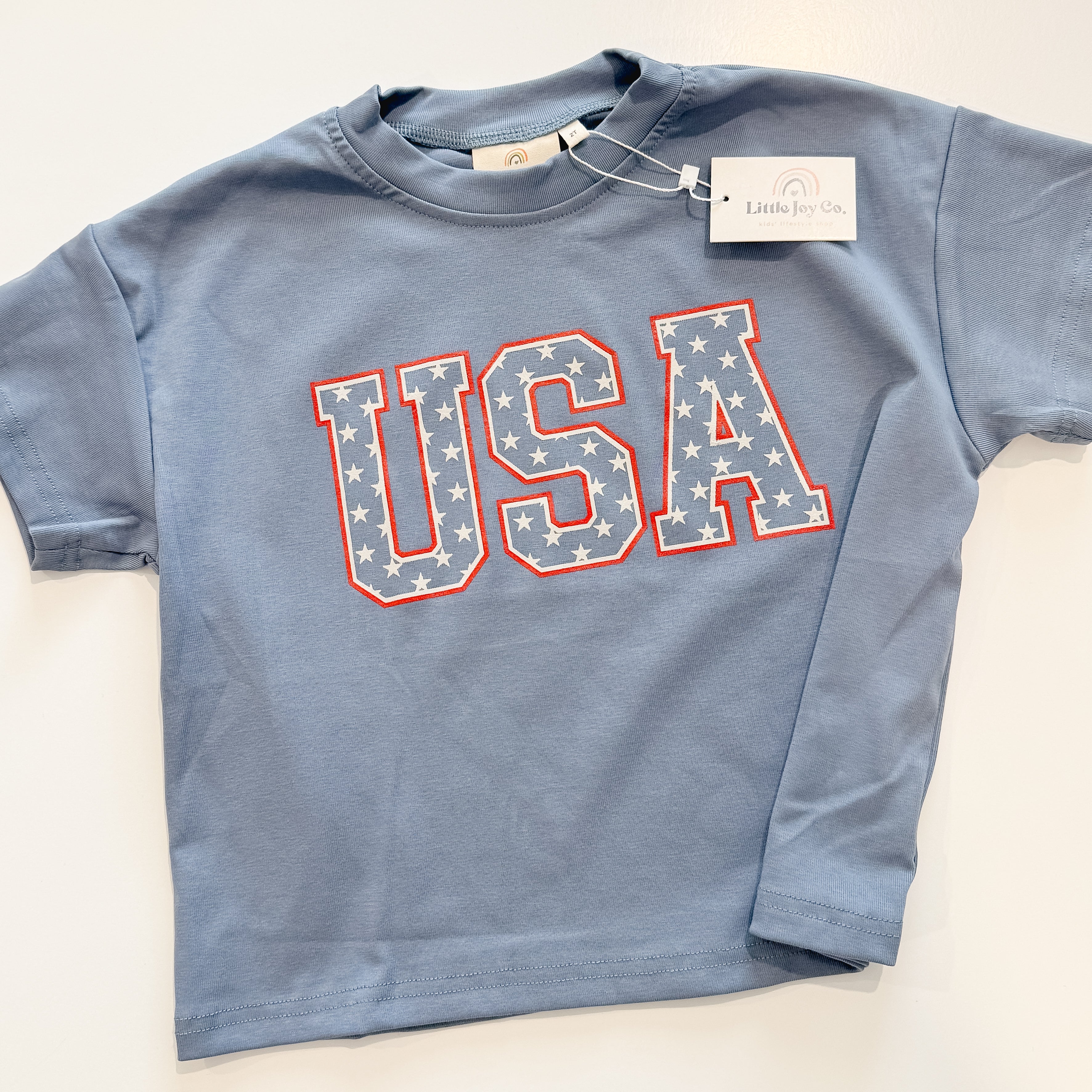 USA Stars Oversized Tee