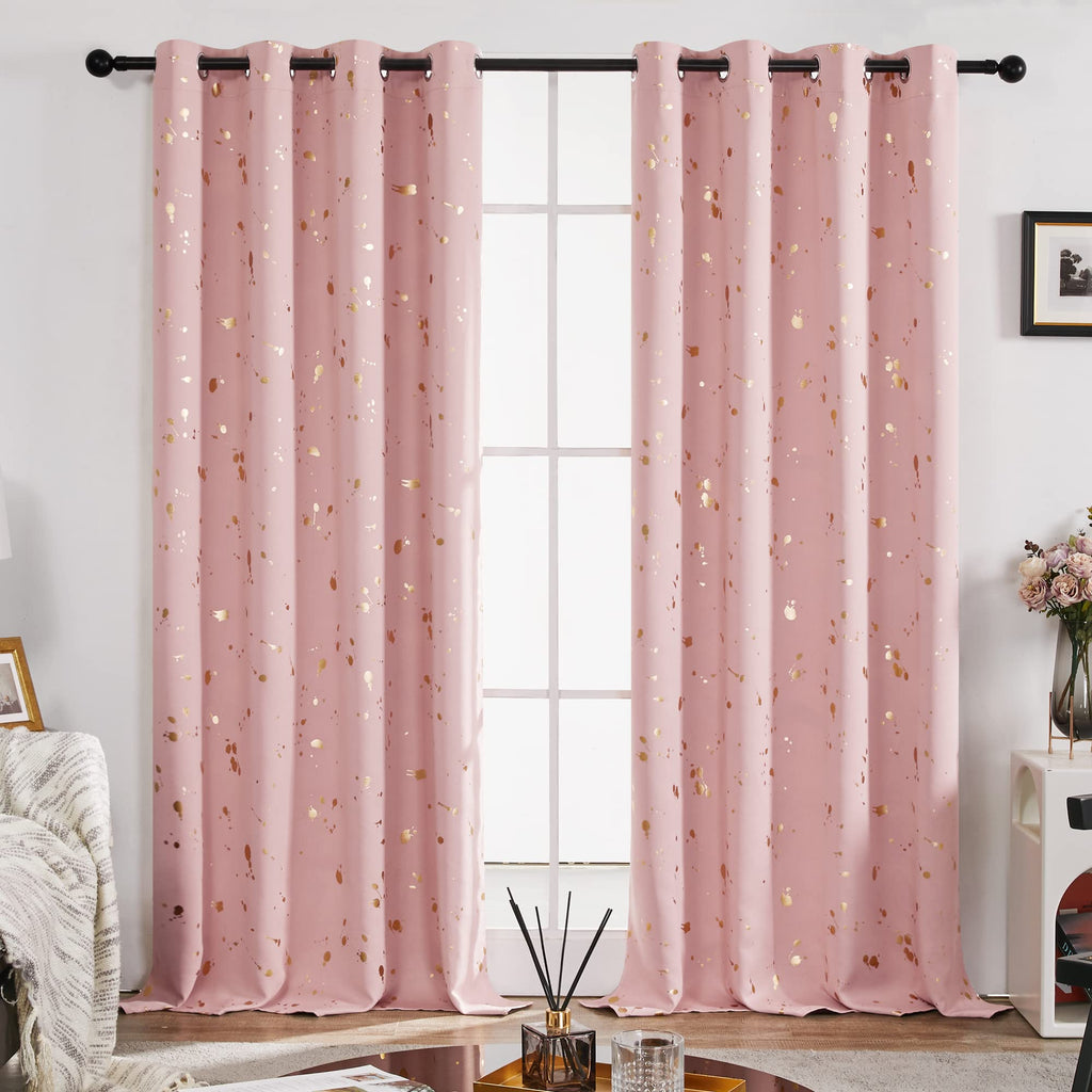 Thermal Blackout Curtains, Noise-Reducing, 2 Panels