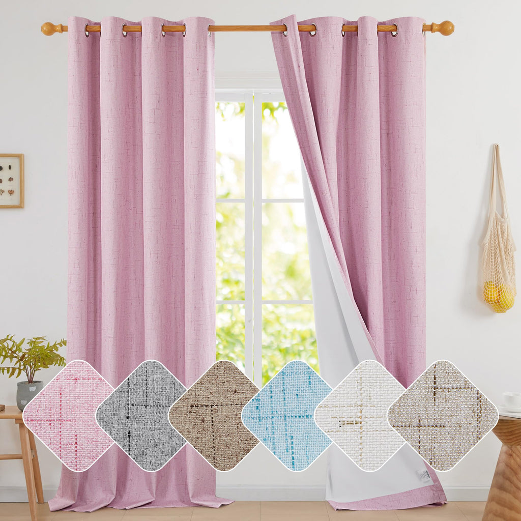 Blackout Thermal Insulated Curtains, 2 Panels
