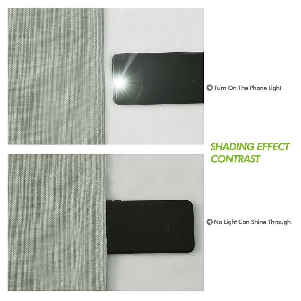 Blackout Thermal Insulated Curtains, 2 Panels