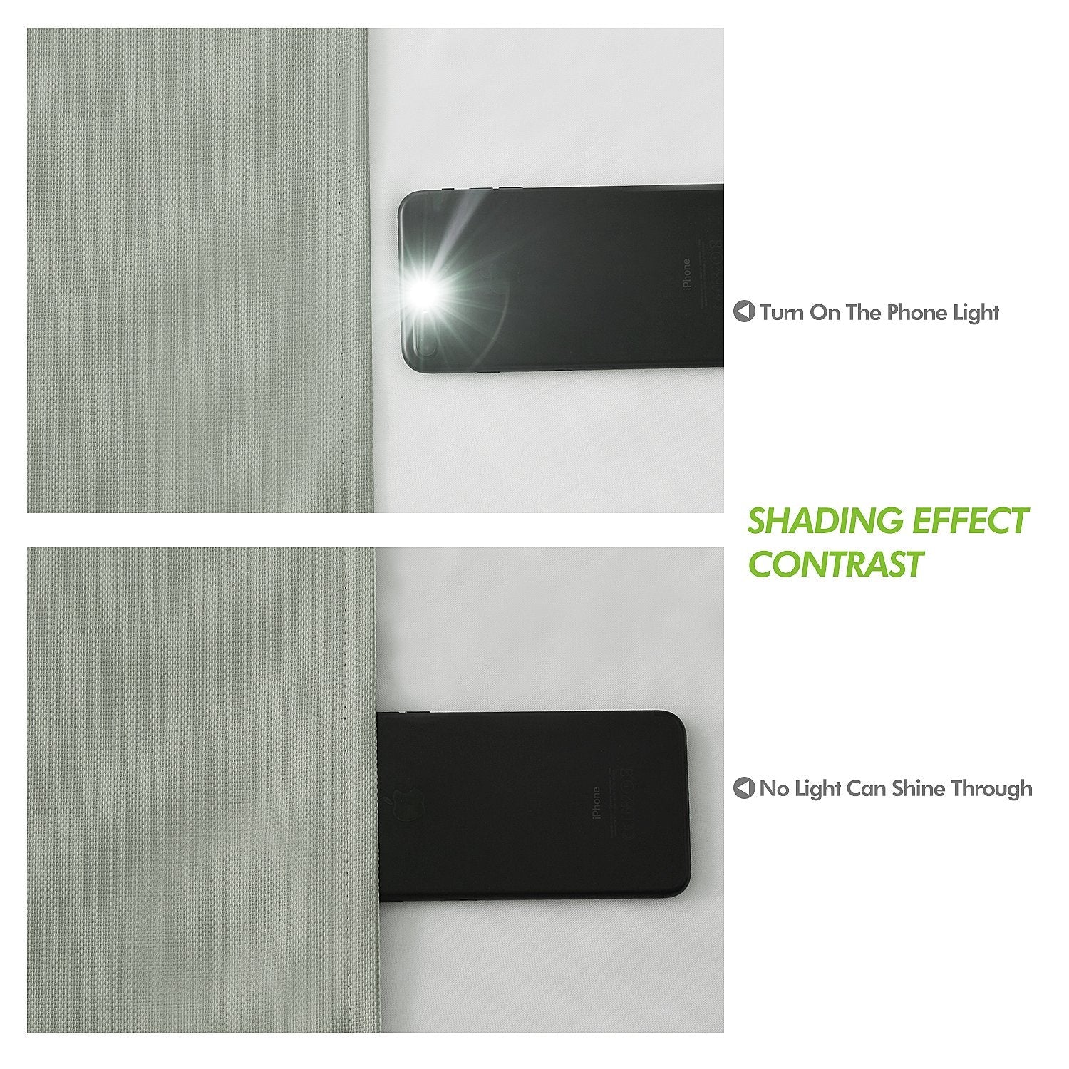 Blackout Thermal Insulated Curtains, 2 Panels