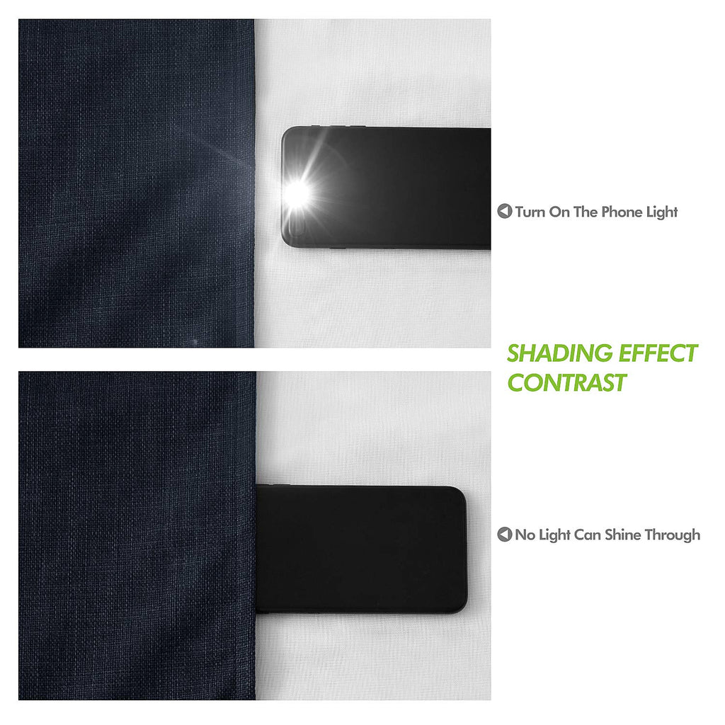 Blackout Thermal Insulated Curtains, 2 Panels