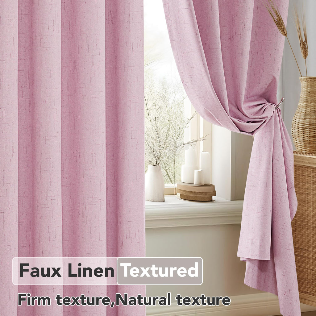 Blackout Thermal Insulated Curtains, 2 Panels