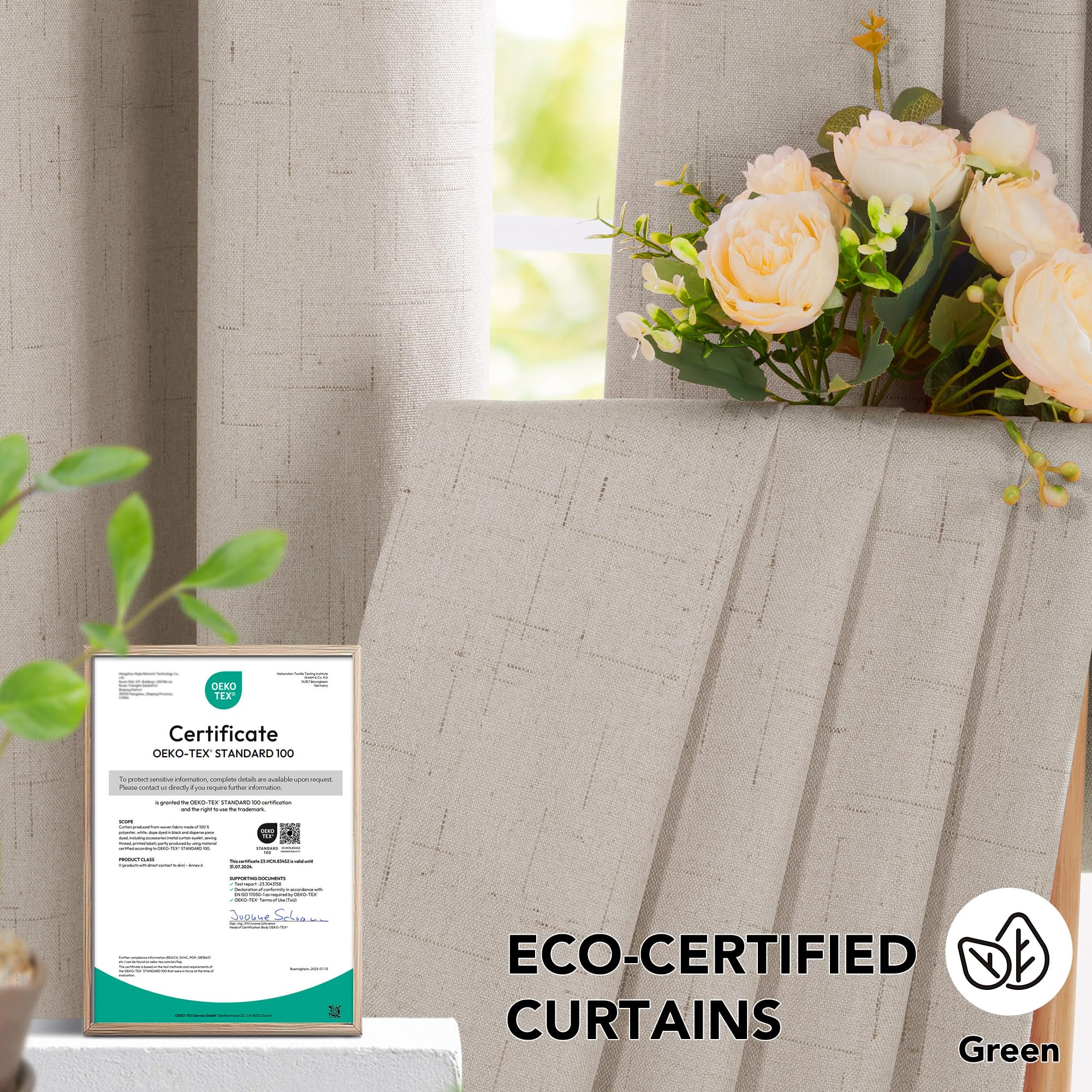 Blackout Thermal Insulated Curtains, 2 Panels