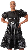 For Her Women Dress 81820C-Black
