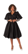 For Her Women Dress 82217C-Black