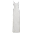 Fashionable Elegant Polka Dot V neck Strap Dress Women Slim Fit Slimming All Matching Sheath Dress