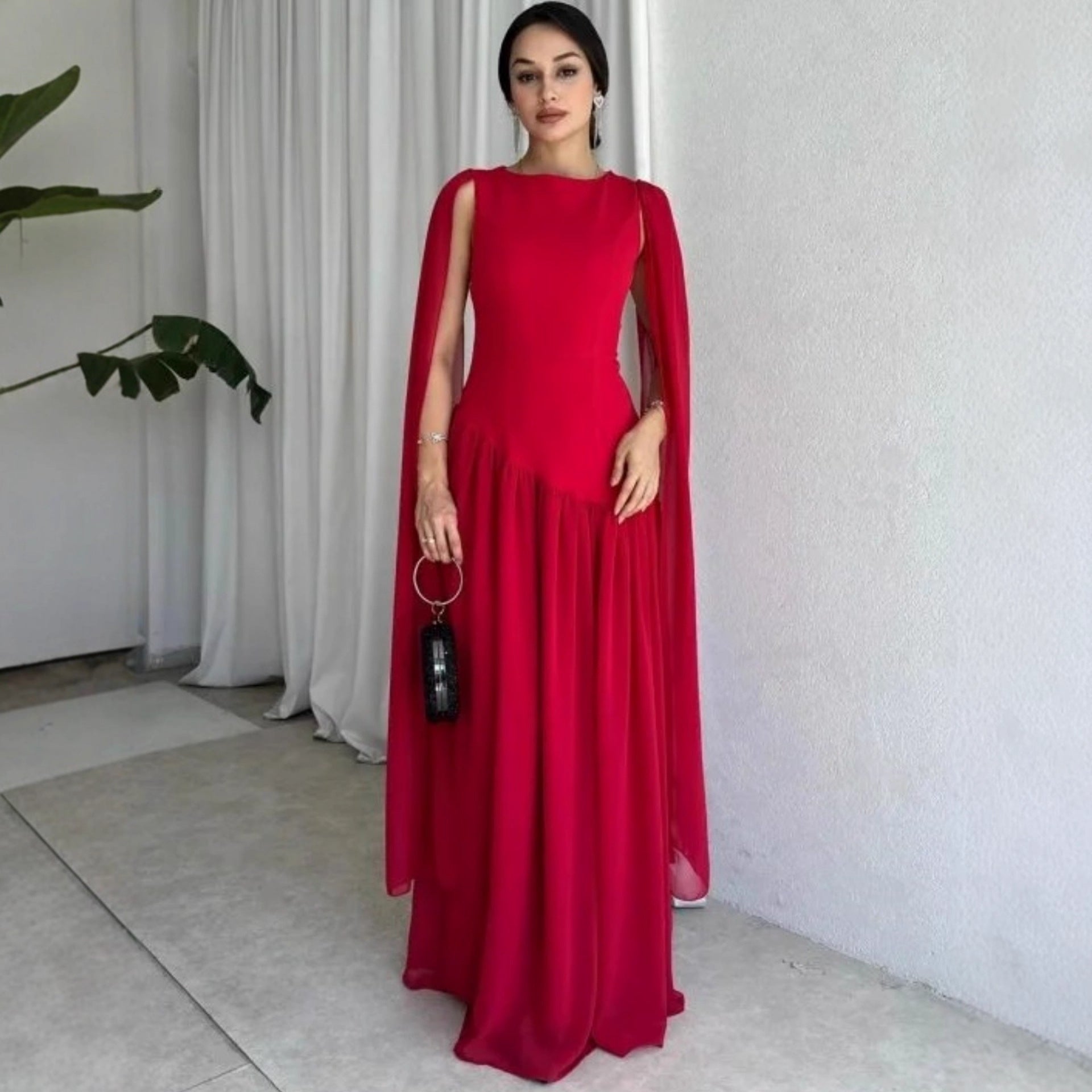 Women Dress Fashionable Elegant French Dress Sleeveless Dress