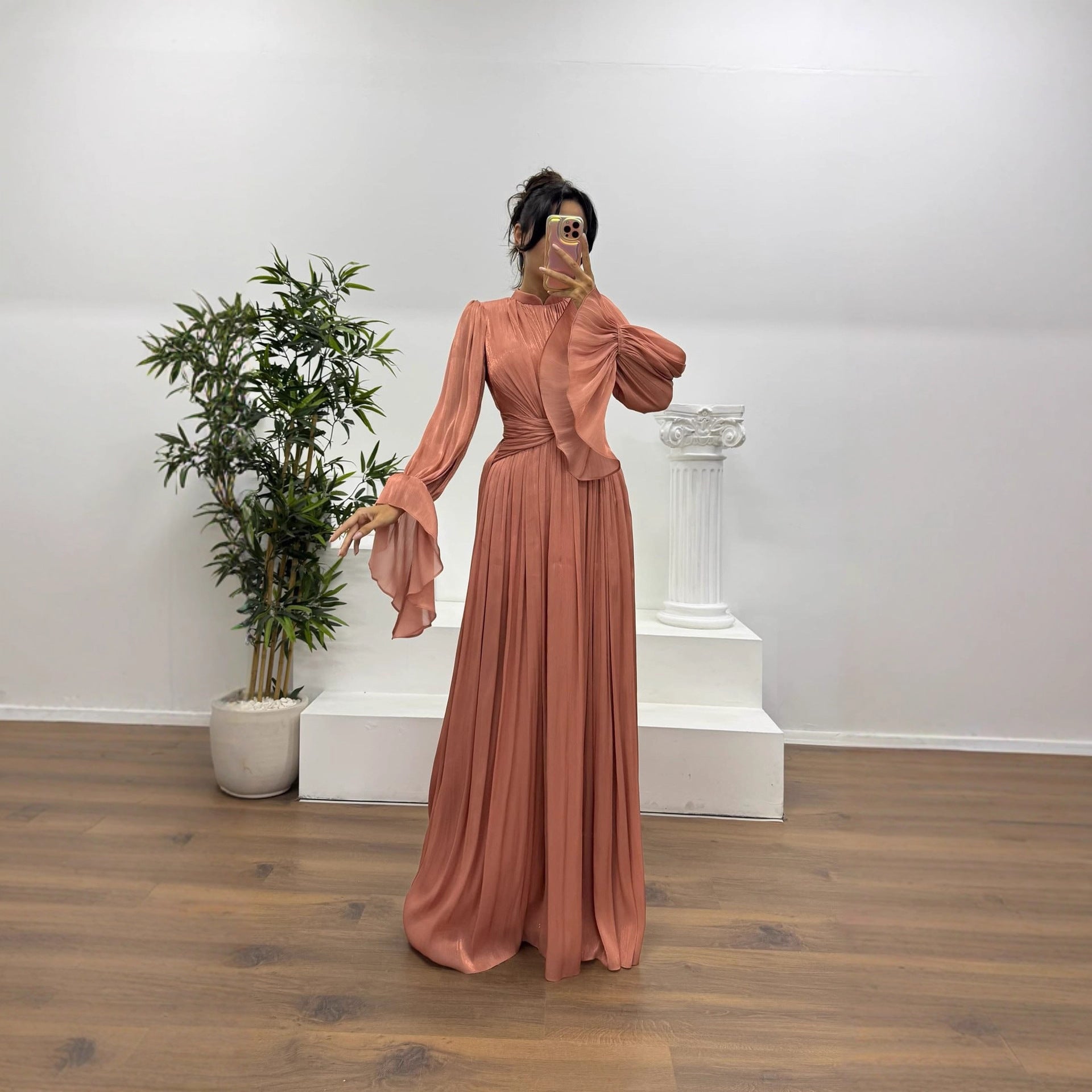 Summer French Elegant Dress Waist Dress
