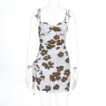 Printed Slip Dress Summer Sexy Sexy Dress