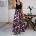 Women Clothing Summer Casual Holiday Floral Print Strap Dress
