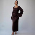 Spring Summer Women Chain Long Evening Dress