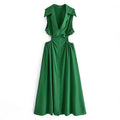 Dress Women Elegant Sexy A line High End Women Clothing Summer