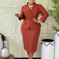 Women Clothing Arrival Women Clothing Fashionable Elegant Solid Color Sheath African Dress