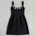 Sexy Strap Diamond Bandage One Piece Dress Ladies Cocktail Party Dress Elegant Dress