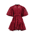 Spring Single Breasted Printed Lace up T shirt Shory Dress Women