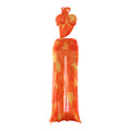 Spring Women Clothing Suspenders Personality Stitching Mesh See through Sexy Slit Dress